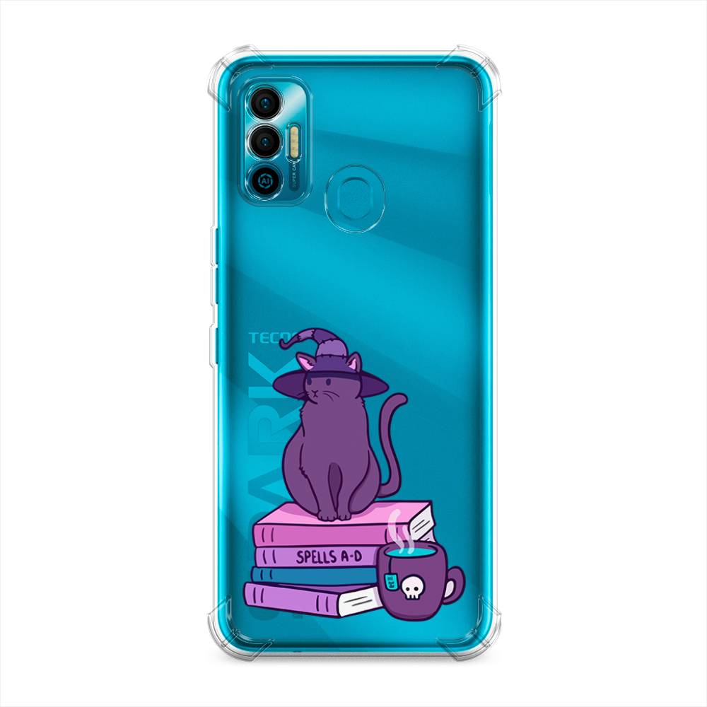 

Чехол Awog на Tecno Spark 7 "Magic Cat", Розовый, 301051-1
