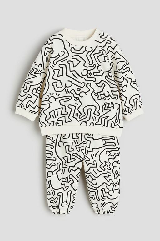 

Костюм повседневный детский H&M 1075227, Уайт, Кит Харинг, 86, Белый, 1075227
