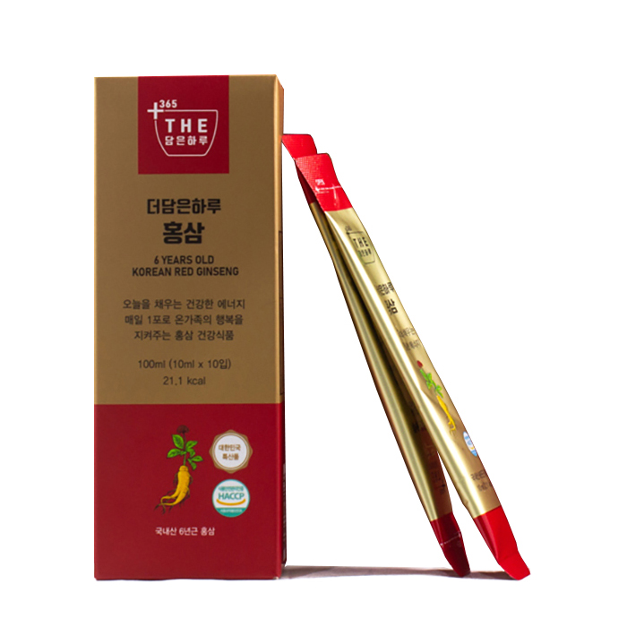 

Женьшень питьевой в стиках Joylife The Dam-Eun Halu 6 Year Old Korean Red Ginseng (10 шт.), Корейский сироп для улучшения самочувствия с экстрактами 6-ти летнего красного женьшеня и имбиря