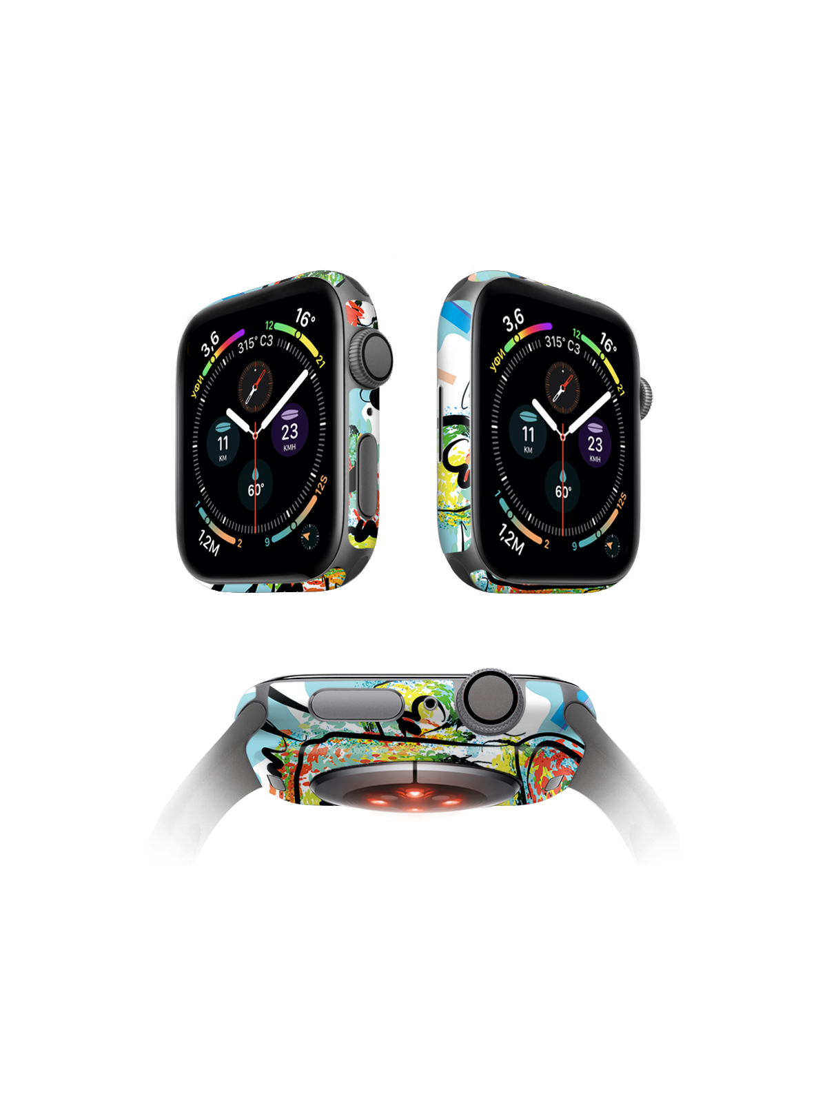 

Защитная пленка MOCOLL для Apple Watch серия 7 45mm (2шт) Рисунок Портрет