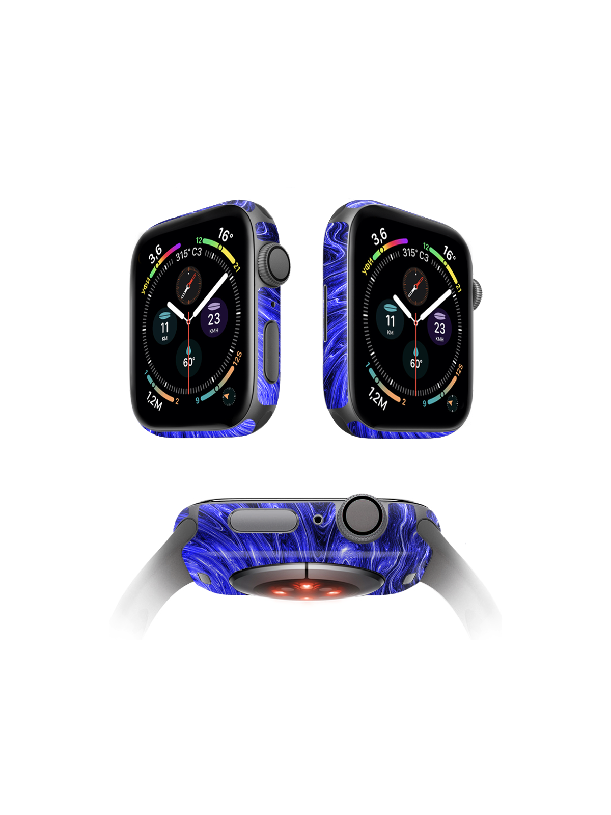 

Защитная пленка MOCOLL для Apple Watch серия 7 45mm (2шт) Рисунок Портал