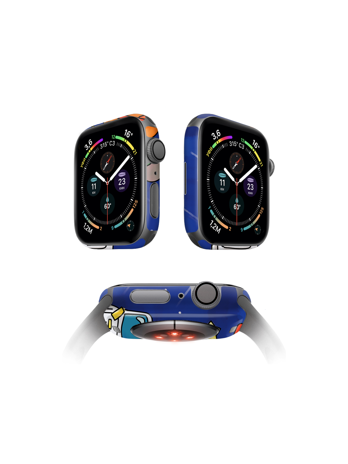 

Защитная пленка MOCOLL для Apple Watch серия 7 45mm (2шт) Рисунок Космонавт