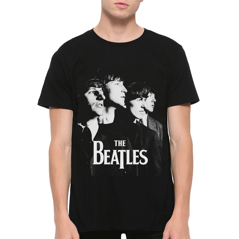 

Футболка мужская Dream Shirts The Beatles 989451222 черная M, Черный, The Beatles 989451222
