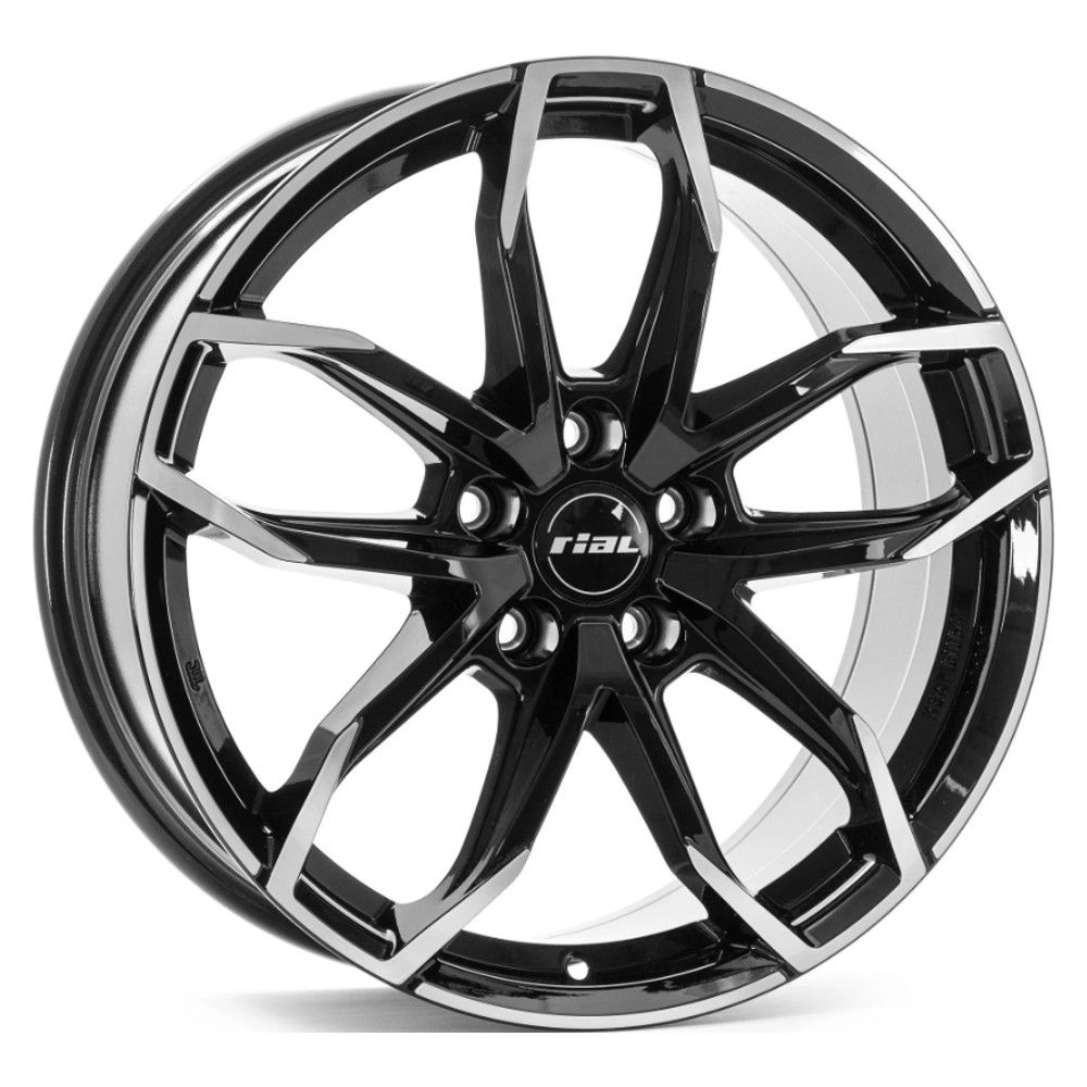 

Диск Rial Lucca 8,0/R18 5*114,3 ET45 d70,1 Diamond Black Front Polished LUC80845B83-1