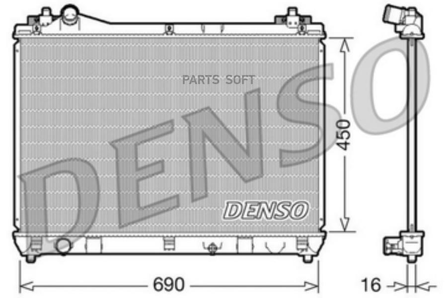 

DENSO Радиатор DENSO DRM47016