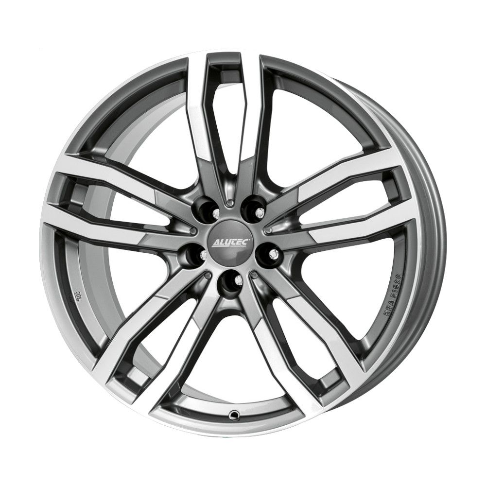 фото Диск alutec drivex 9,0/r20 5*108 et45 d63,4 metal grey front polished drvx-902045f57-91