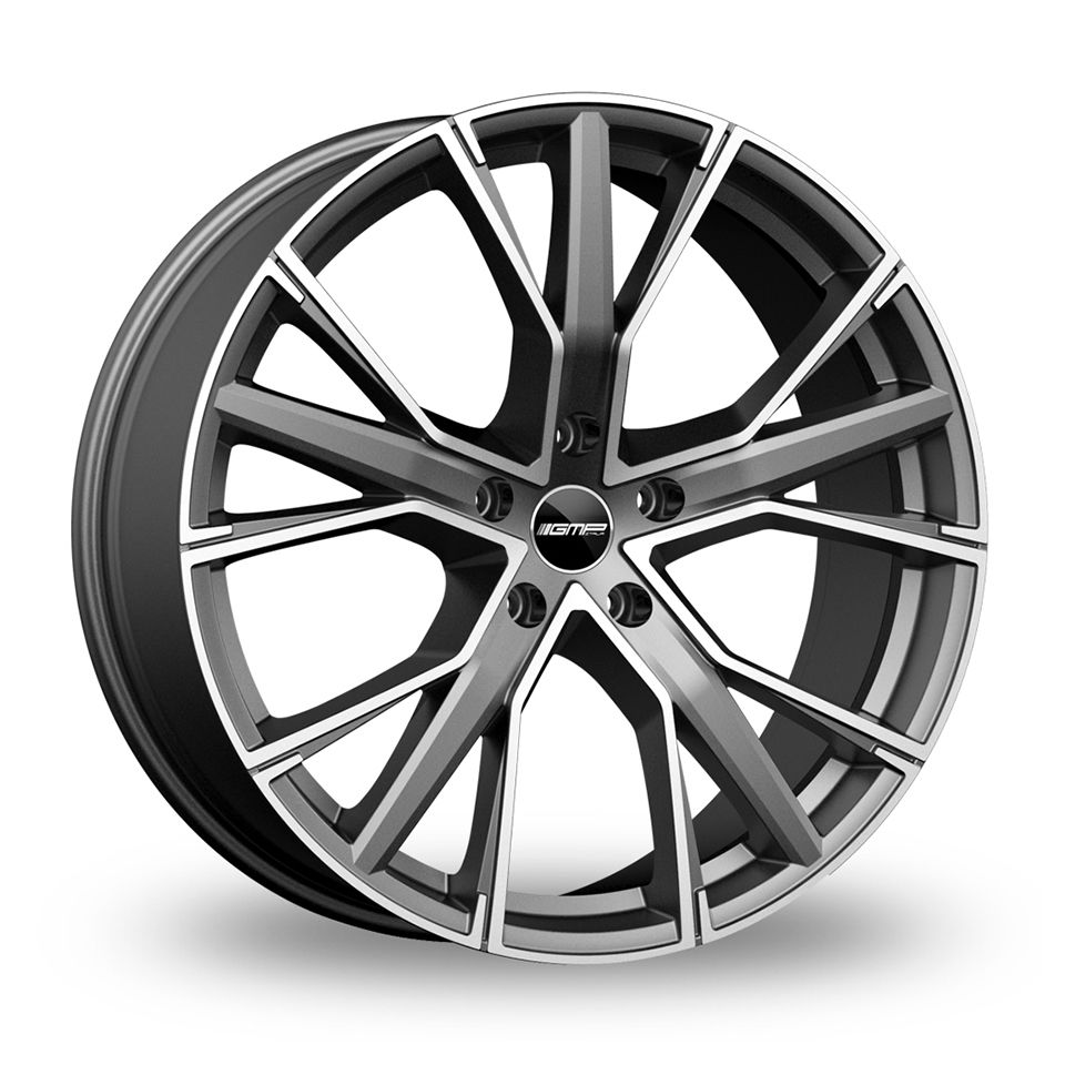 фото Колесный диск fondmetal hexis 8,0/r18 5*112 et40 d66,5 titanium glossy machined fmi01