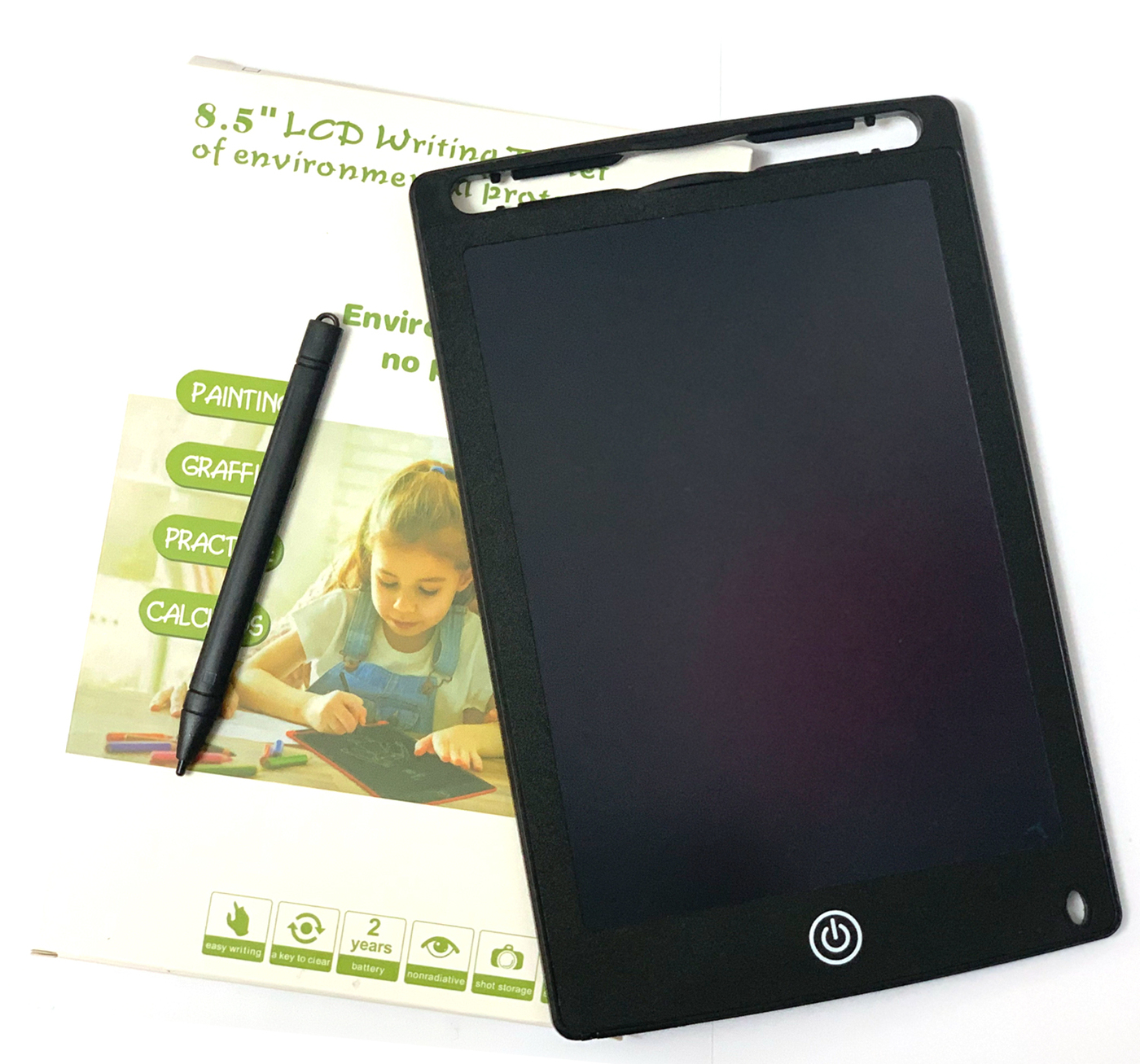 фото Графический планшет lcd writing tablet 8'5 для заметок и рисования goodstore24