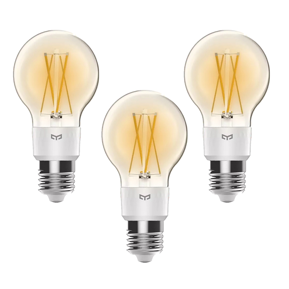 фото Умная филаментная лампа yeelight led filament light yldp12yl - 3шт.