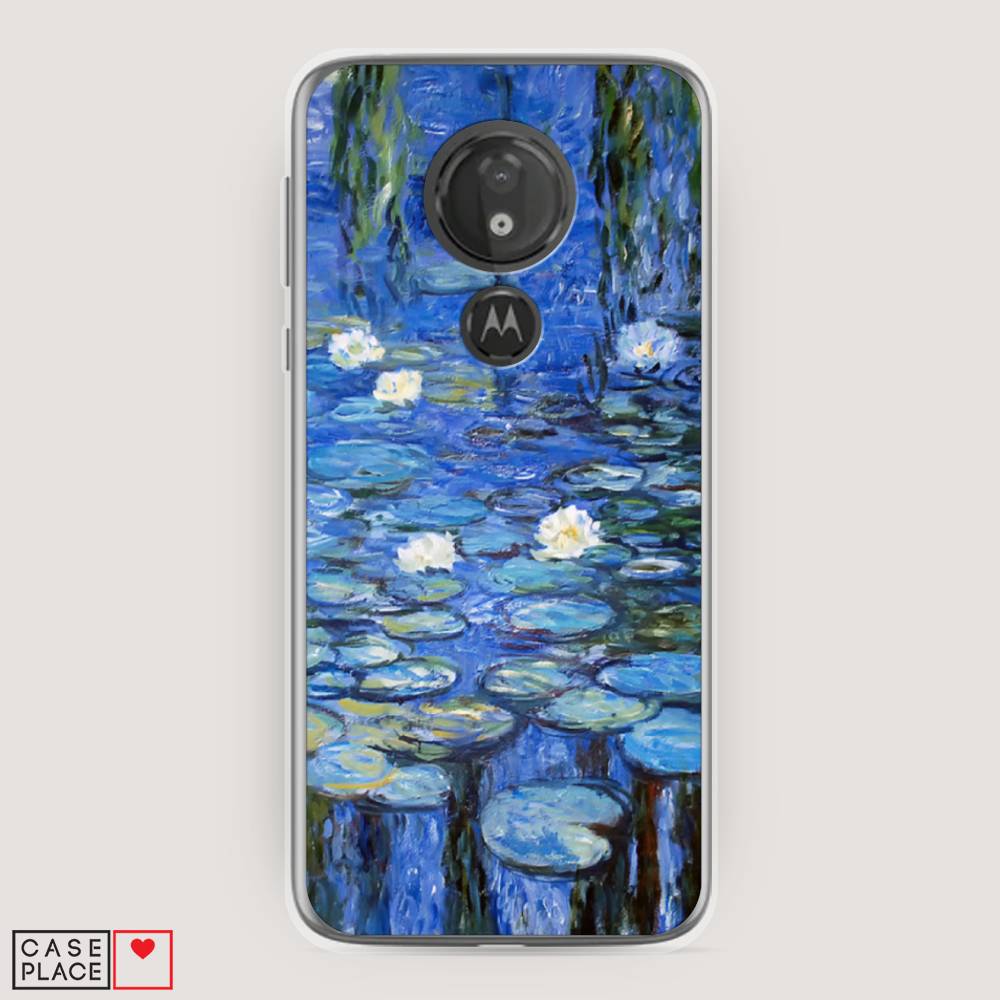 фото Чехол на motorola moto g7 power "нарисованный пруд" case place