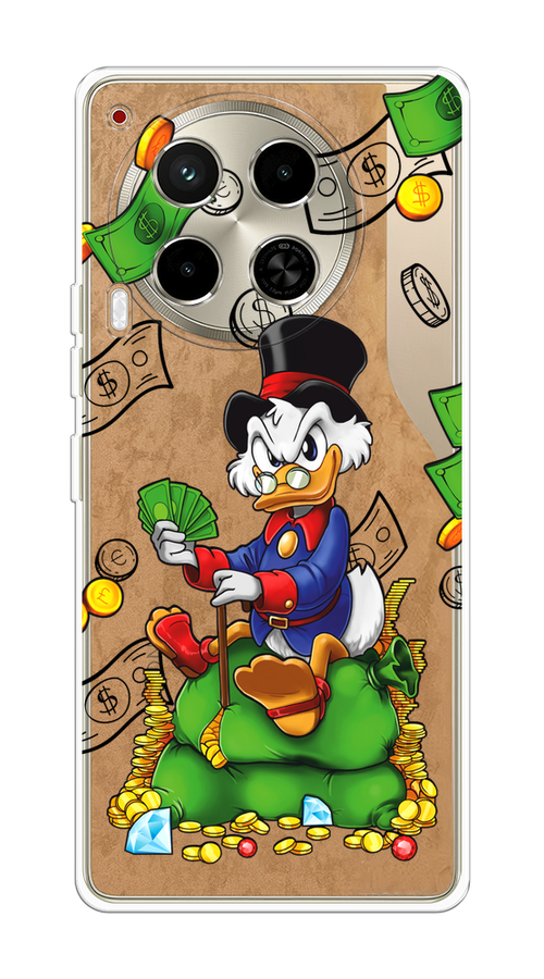 

Чехол на Tecno Camon 30 4G "Scrooge Richness", Черный;синий;зеленый, 305650-1