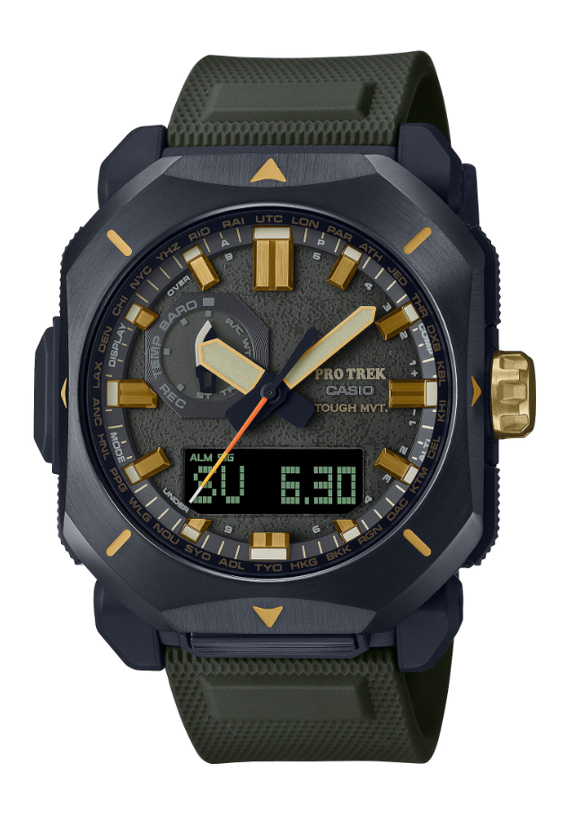 фото Мужские спортивные часы casio protrek prw-6900y-3e