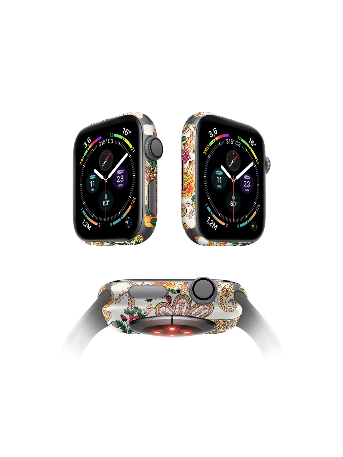 

Защитная пленка MOCOLL для Apple Watch серия 7 41mm (2шт) Богемный узор Планта