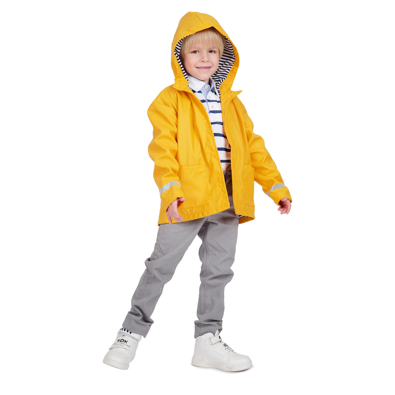 

Дождевик Leader Kids желтый р.128, GL001065036