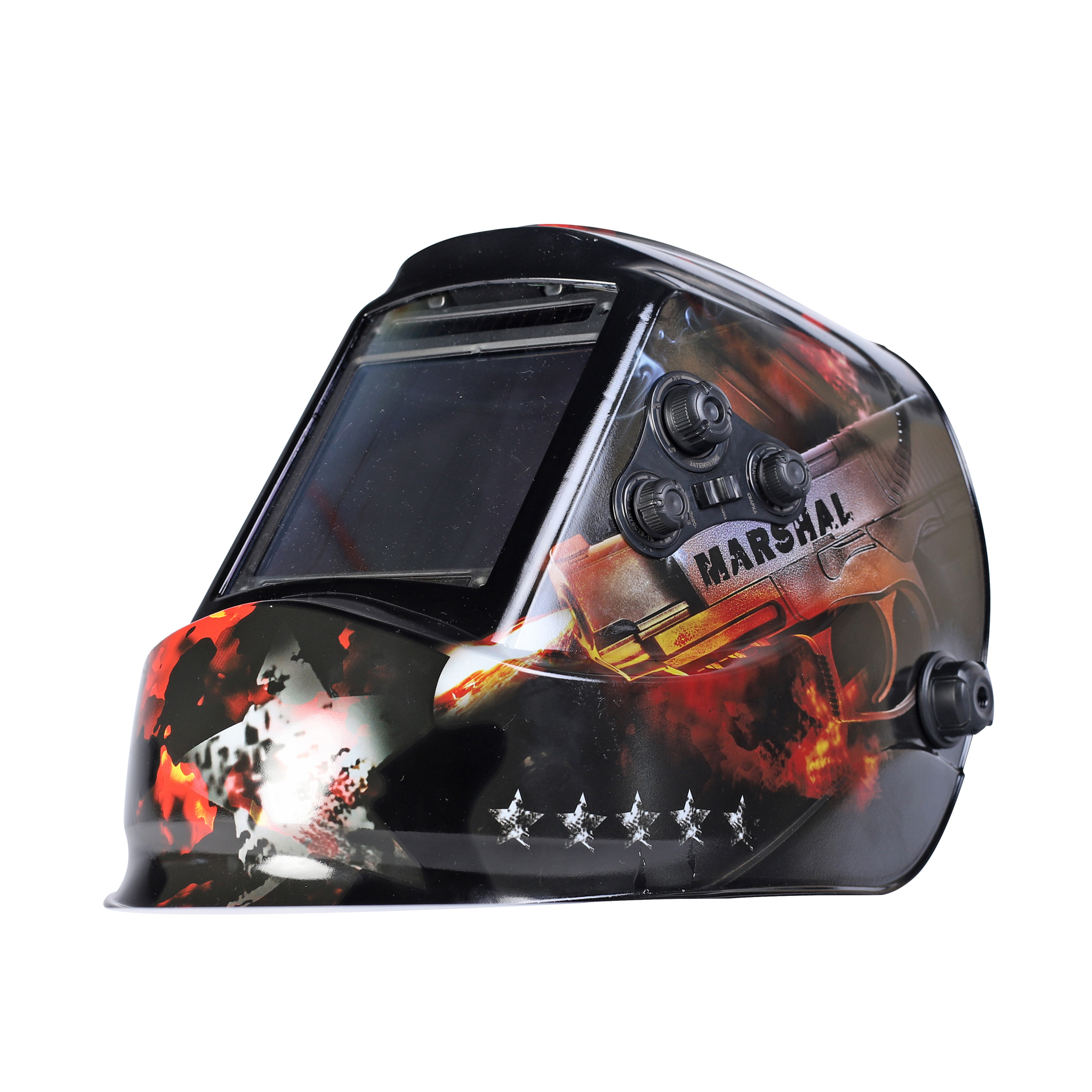 Маска сварщика Patriot WH 800E в индивидуальной упаковке сварочная маска weld