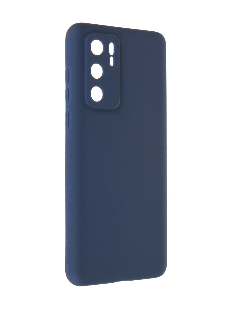 фото Чехол alwio для huawei p40 soft touch dark blue asthwp40bl