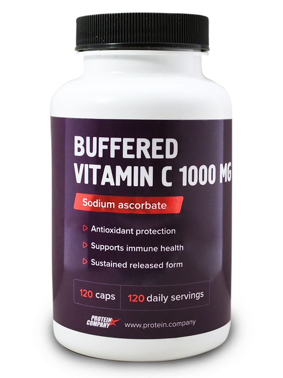 Витаминно-минеральный комплекс Protein.Сompany Buffered Vitamin C 1000 mg 120 капсул
