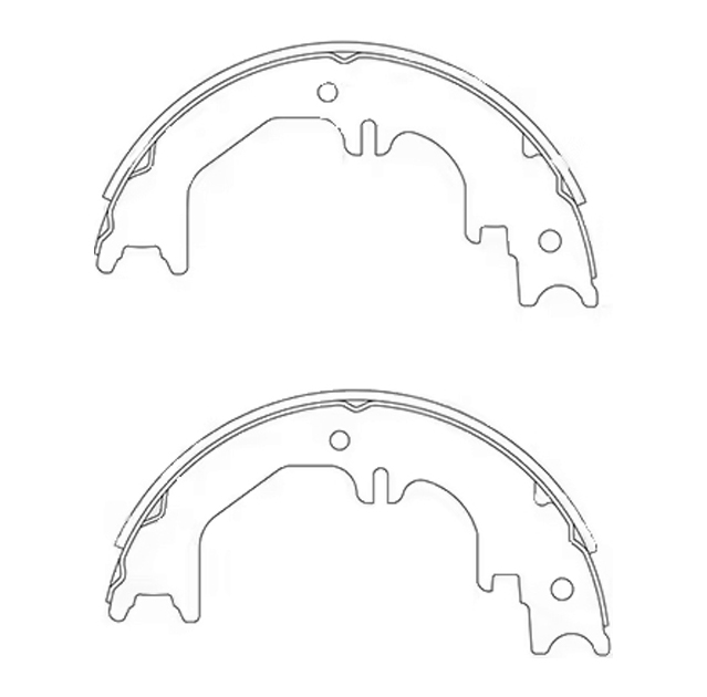 AVANTECH AVS0122 Колодки барабанные ручного тормоза ()