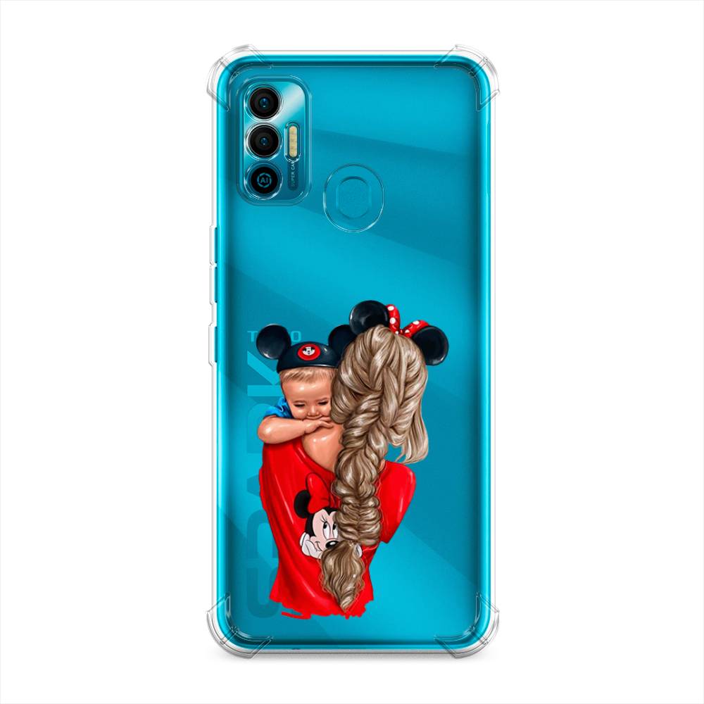 

Чехол Awog на Tecno Spark 7 "Baby mouse", Красный;черный;коричневый, 301051-1