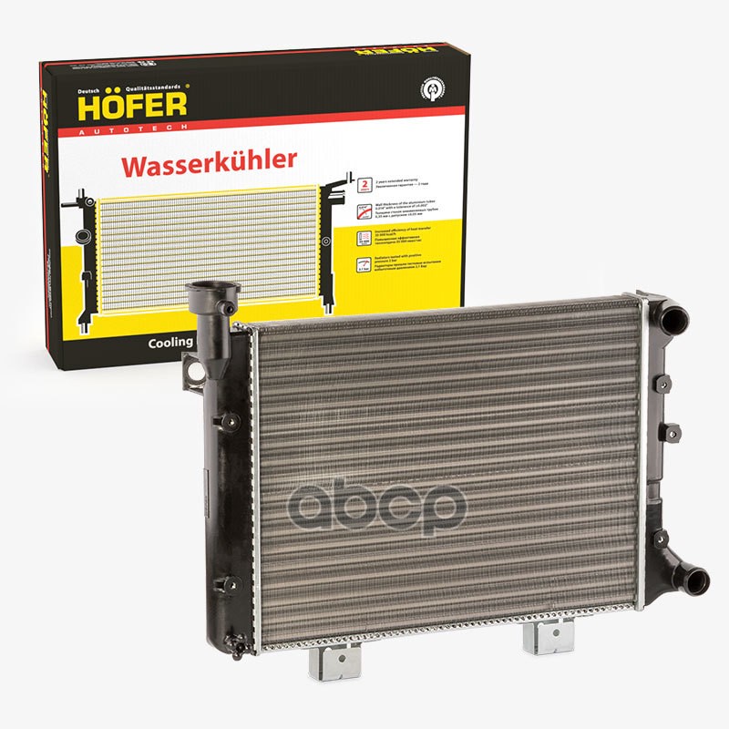 

Радиатор Охлаждения Hofer Ваз 21073 Инжектор HOFER арт. HF708418