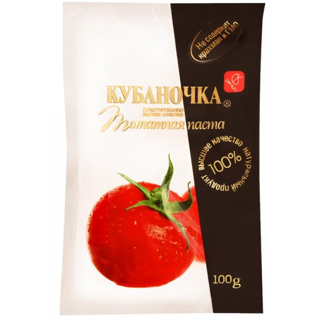 

Паста томатная Кубаночка саше, 100 г