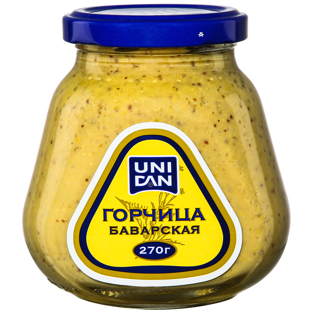 

Горчица Uni Dan баварская, стекло, 100 г