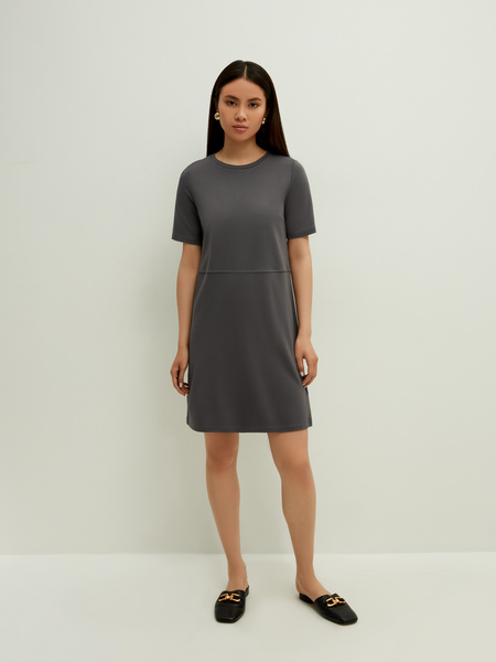 

Платье женское ZARINA 2368274517 черное XL, Черный, 2368274517