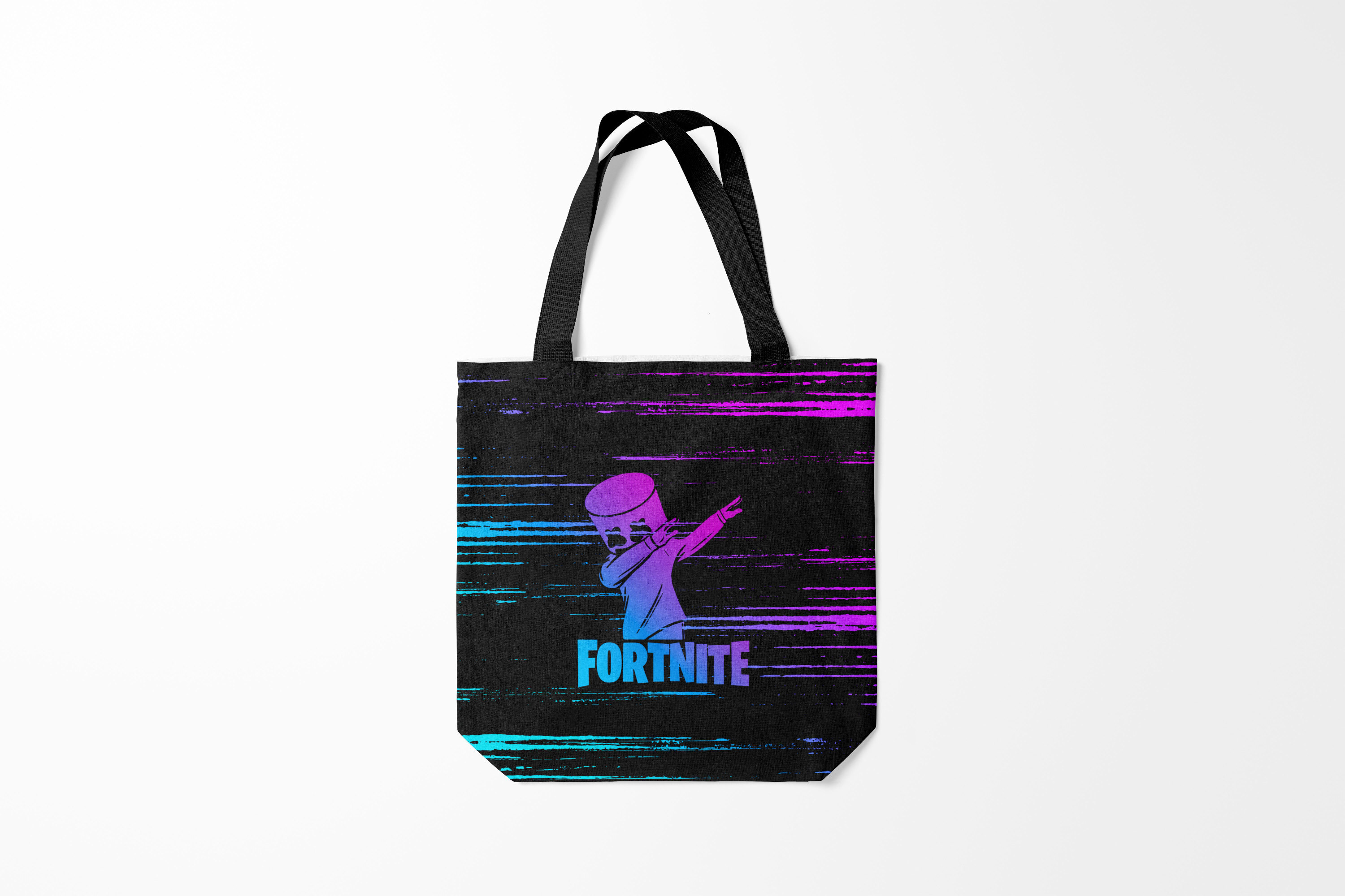 

Сумка шoппер унисекс Burnettie Fortnite RAVEN., черный, Fortnite RAVEN.