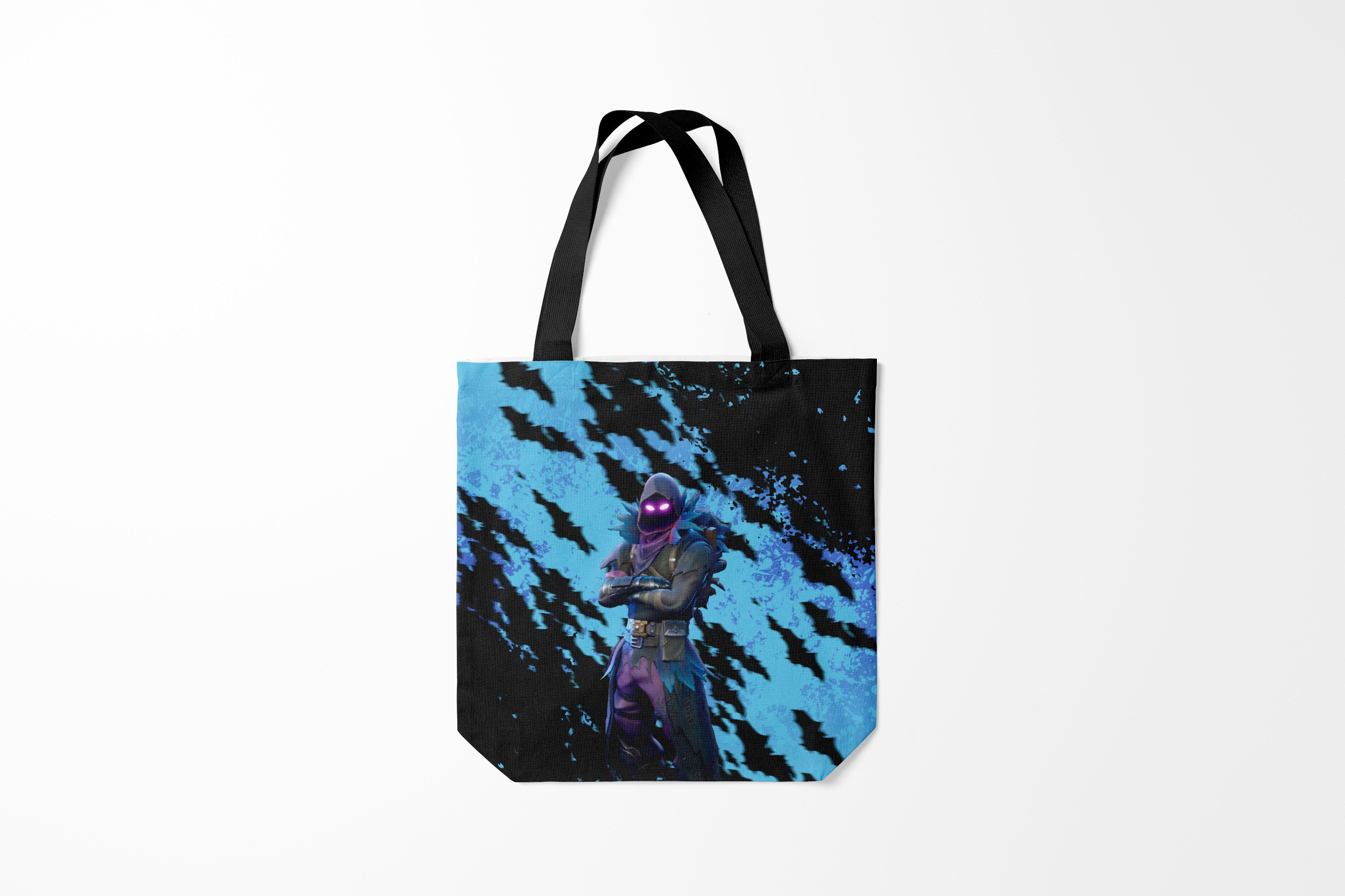 

Сумка шoппер унисекс Burnettie Fortnite RAVEN., черный, Fortnite RAVEN.