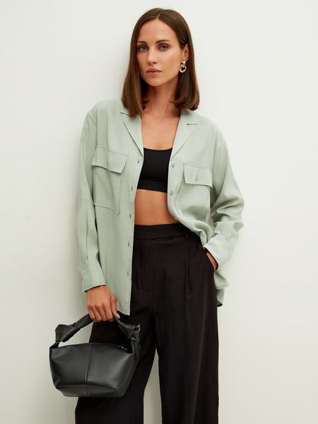 

Блуза женская ZARINA 2368180380 зеленая XL, 2368180380