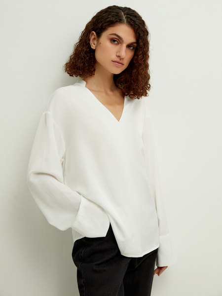 

Блуза женская ZARINA 2368157367 белая 2XS, 2368157367
