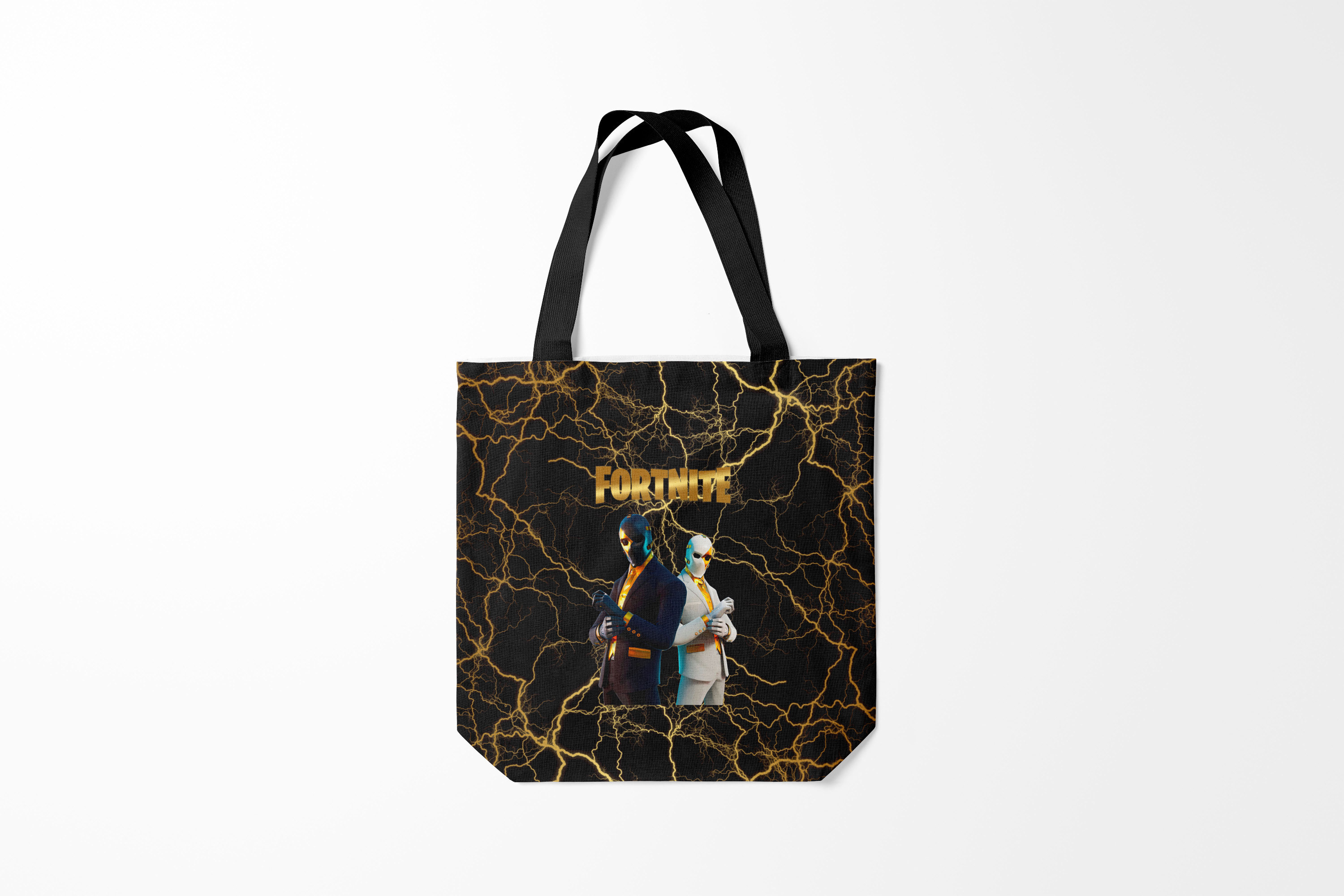 

Сумка шoппер унисекс Burnettie Fortnite Shadow And Ghost, черный, Fortnite Shadow And Ghost