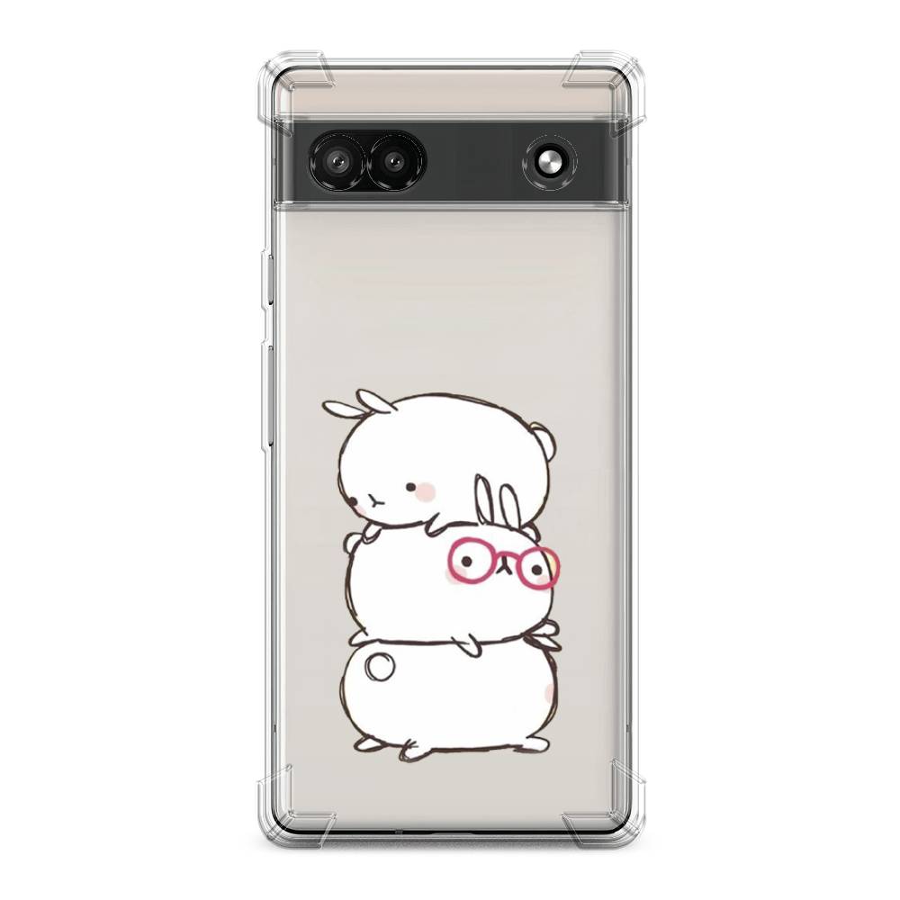 

Чехол Awog на Google Pixel 6A "Бутерброд", Розовый, 271151-1