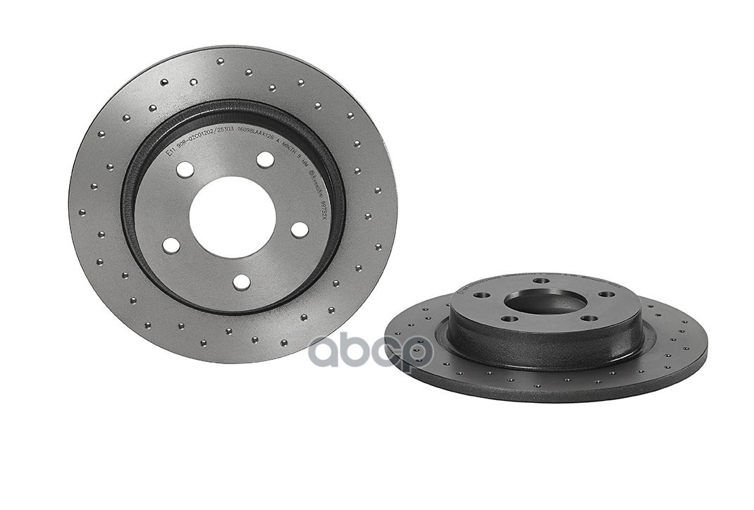 

Тормозной диск brembo комплект 2 шт. 0899752X