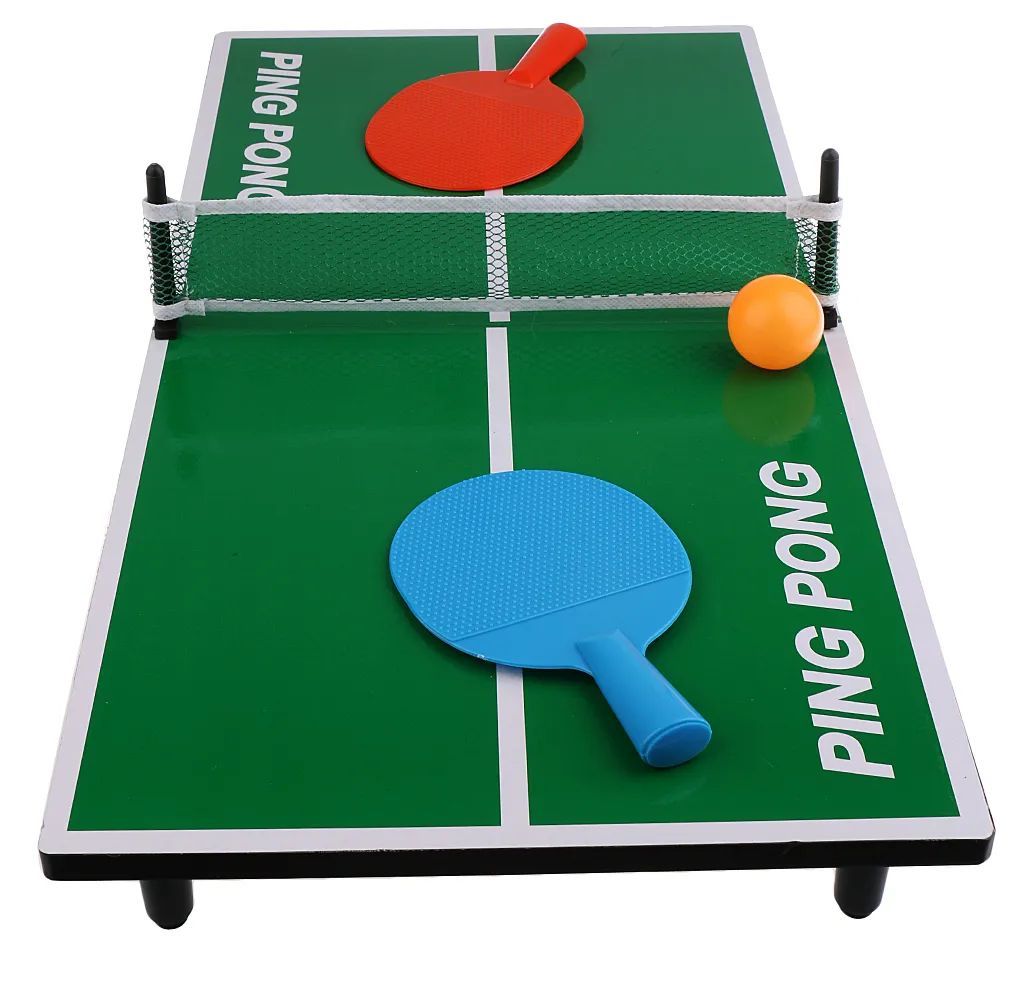 Настольная игра SY Теннис, 90х40х11 см, 2 ракетки для тенниса, мяч, пинг-понг