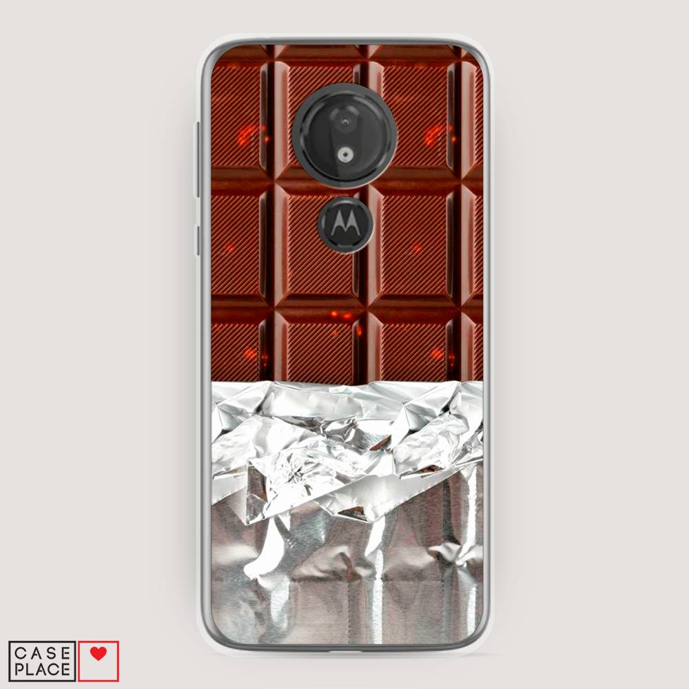 

Чехол на Motorola Moto G7 Power "Шоколад в обертке", Коричневый, 241350-6
