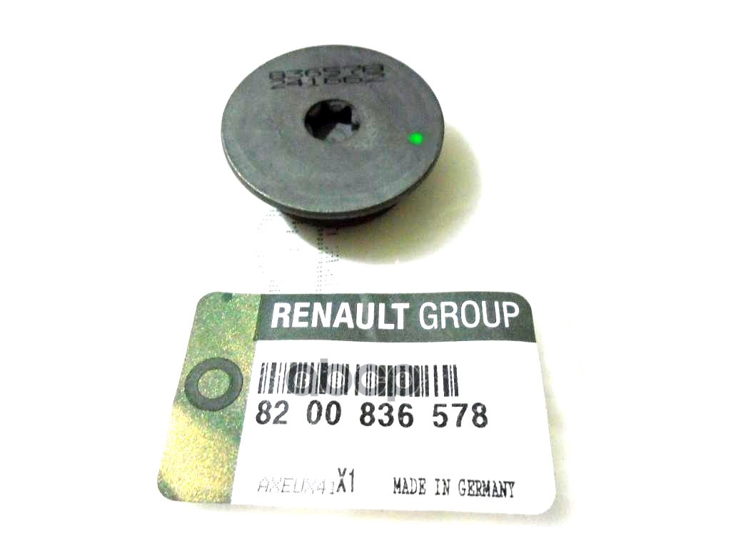 

Заглушка Болта Шкива Распредвала Renault/Nissan/Lada Mot.16v Renault 8200 836 578 RENAULT