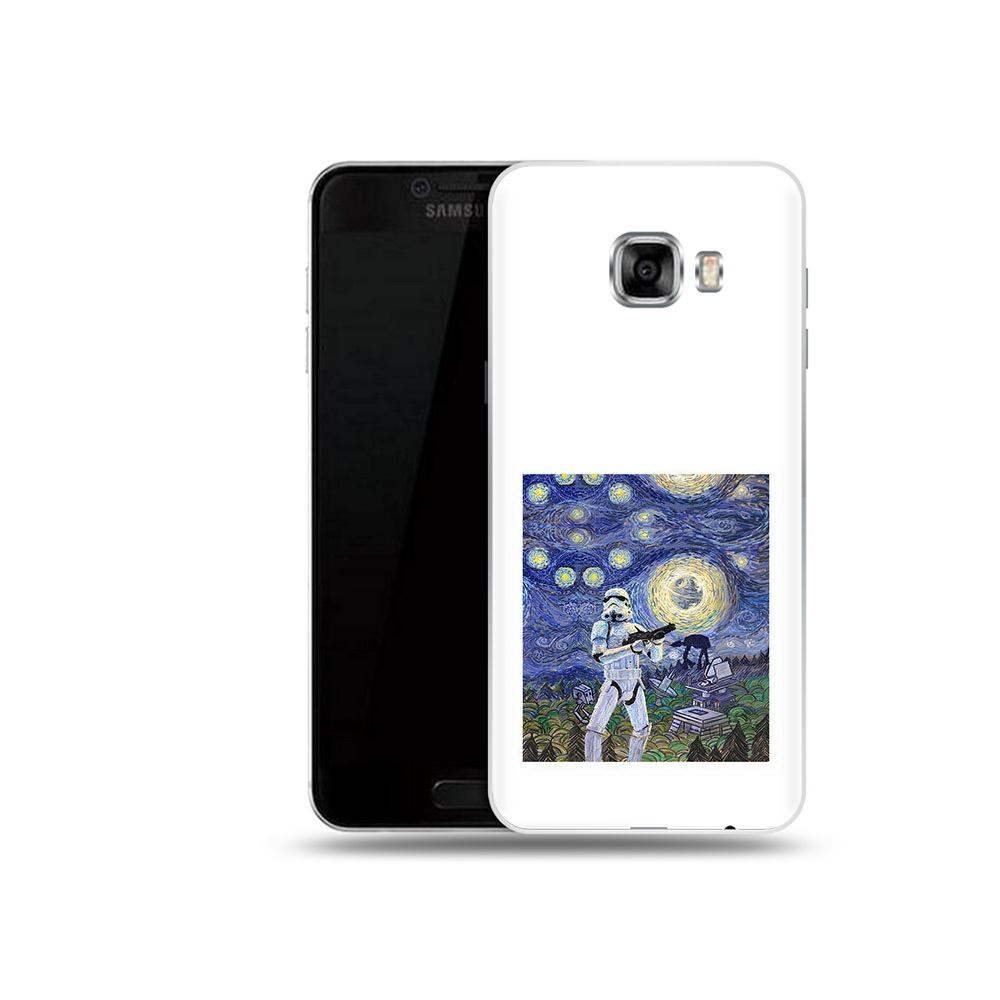 

Чехол MyPads Tocco для Samsung Galaxy C5 (2016) star wars звездная ночь, Прозрачный, Tocco
