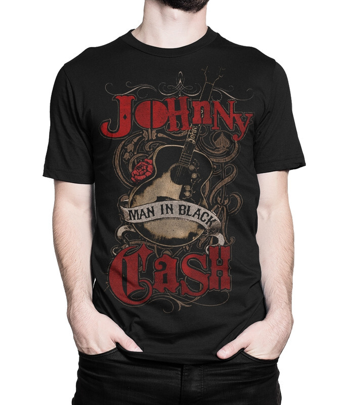 

Футболка мужская Dream Shirts Джонни Кэш 976367222 черная 3XL, Джонни Кэш 976367222