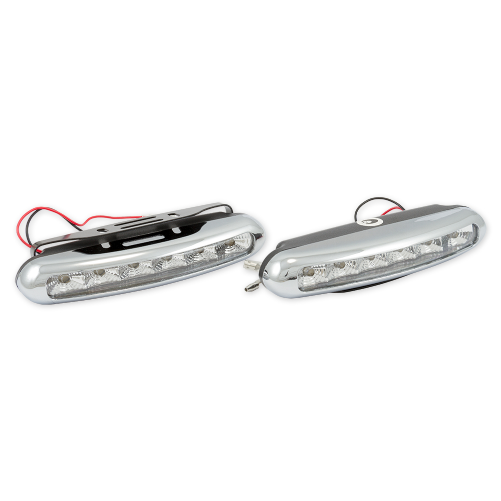 

Дневные ходовые огни светодиодные 6LED 150х25 мм 12В 2шт A0802003