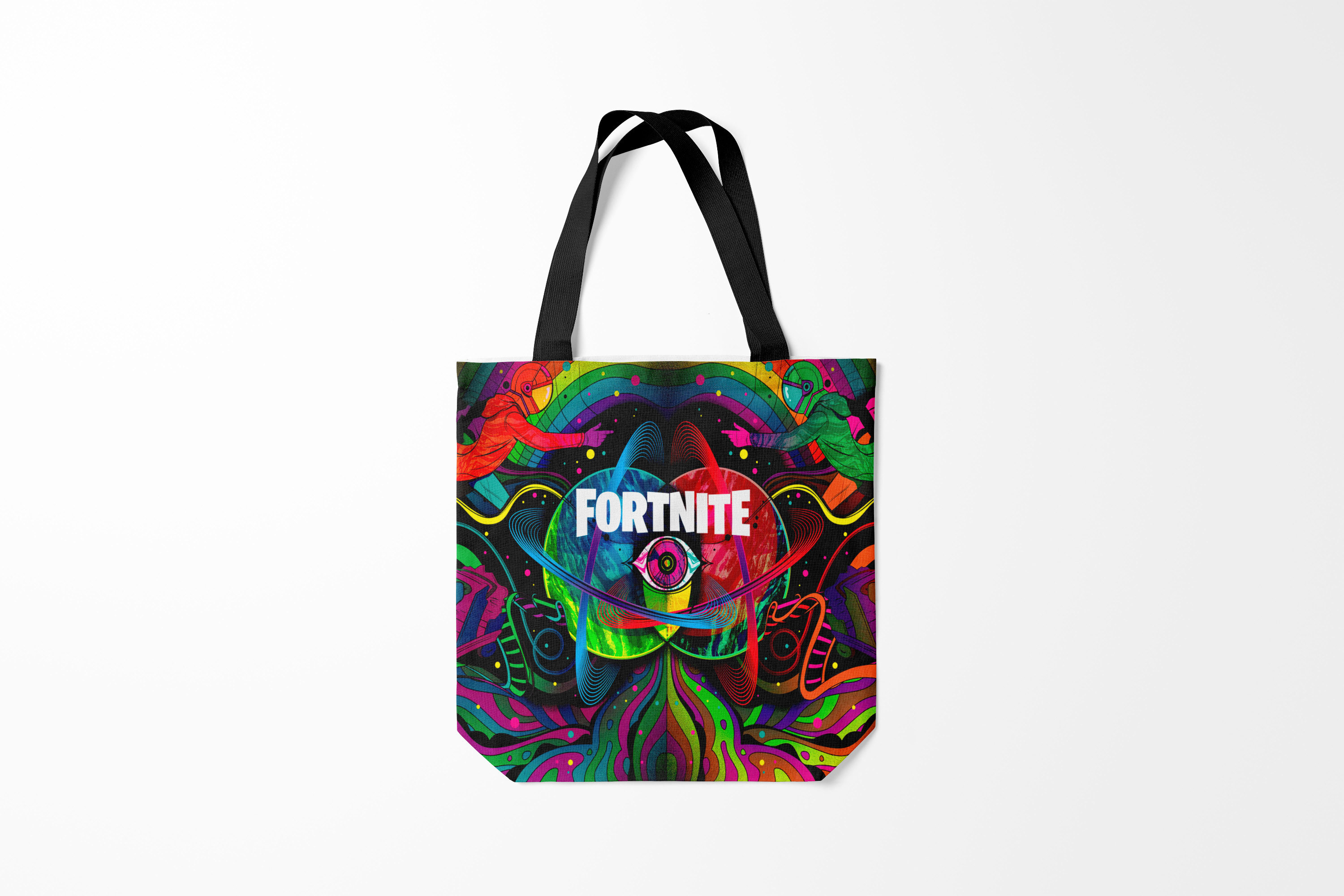 

Сумка шoппер унисекс Burnettie Fortnite TRAVIS SCOTT X FORTNITE., черный, Fortnite TRAVIS SCOTT X FORTNITE.