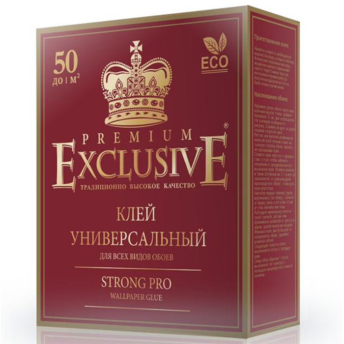 фото Клей для всех видов обоев, exclusive, proffesional, 250 г, 00050