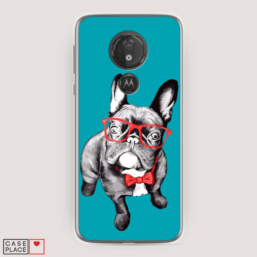 

Чехол на Motorola Moto G7 Power "Французский бульдог", 241350-1