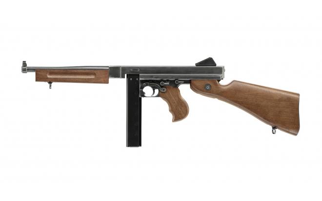 

Пневматический пистолет-пулемет Umarex Legends M1A1 4,5 мм, Серый, Legends M1A1 4,5