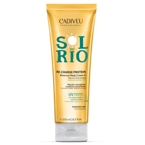 

Протеиновый заряд Cadiveu Professional Sol do Rio Re-Charge Protein