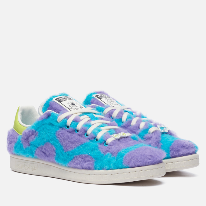

Кеды мужские Adidas x Disney Stan Smith Monsters, Inc. голубые 42.5 EU, x Disney Stan Smith Monsters, Inc.