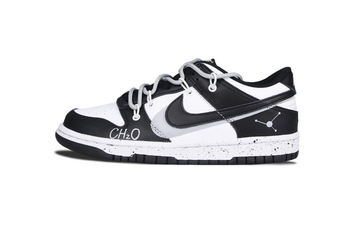 

Кеды унисекс Nike Dunk Low ''Black'' CH2O белые 40 EU, Белый, Dunk Low ''Black'' CH2O