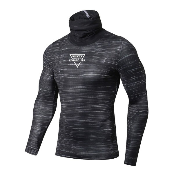 

Рашгард Athletic pro. JDP01 L/S black/grey, M INT, JDP01 L/S