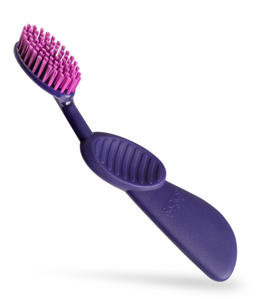 Зубная щетка RADIUS для правшей «Flex Brush» (фиолетовый/фиолетовый)