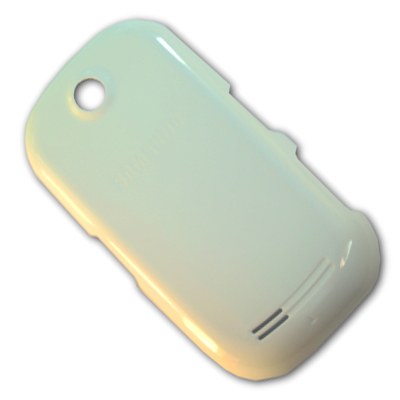 Задняя крышка для Samsung S3650 (Corby) <белый>